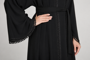 Black Fabric Belt