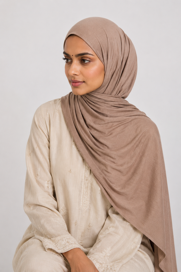 Chai Latte Jersey Hijab