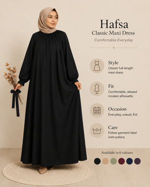 H2M Hafsa Classic Maxi Dress