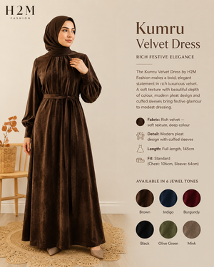 H2M Layla Velvet Dress