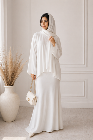 Attached-Hijab Co-Ord Set