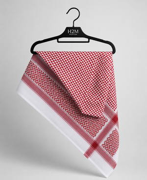 H2M Keffiyeh – Red Classic 2
