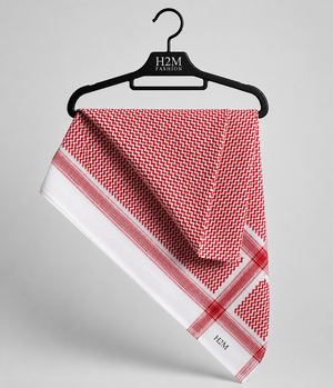 H2M Keffiyeh – Red Plus
