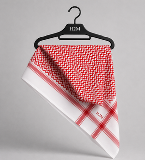 H2M Keffiyeh – Red Wave