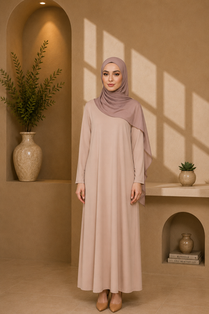 Essential Inner Dress - Nude