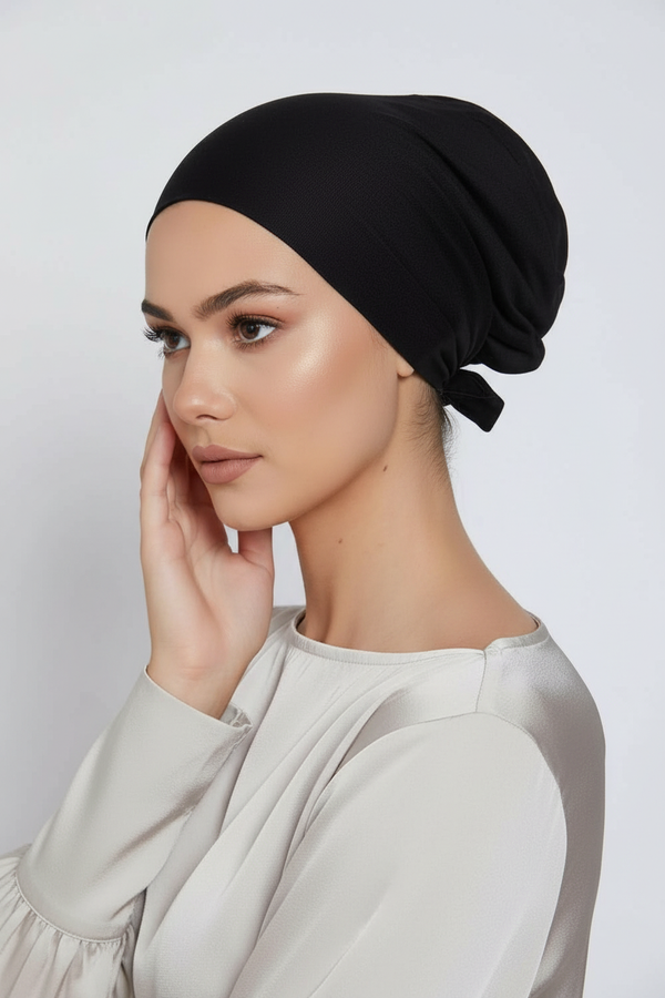 Premium Tie Hijab Caps