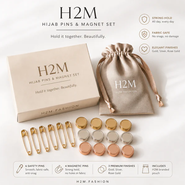 Hijab Pins & Magnet Set
