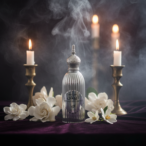 Afnan Dehn Al Oudh Abiyad EDP - Dark velvet white flowers
