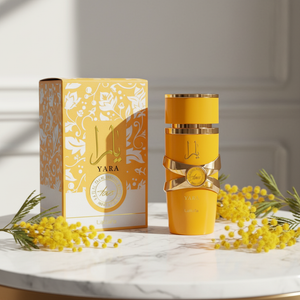 Lattafa Yara Tous EDP - White marble yellow mimosa flowers
