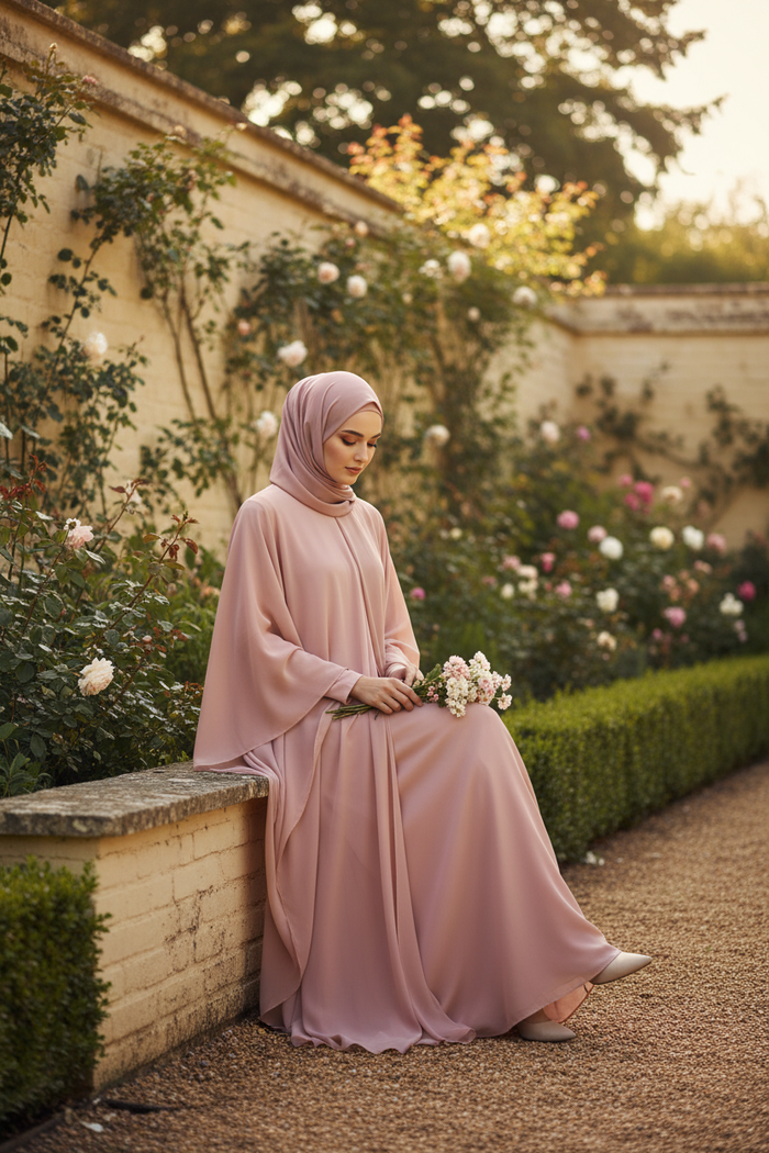 Butterfly Chiffon Dress