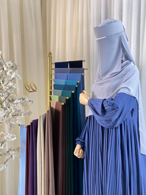 Gulf Niqab Set in Saudi Chiffon